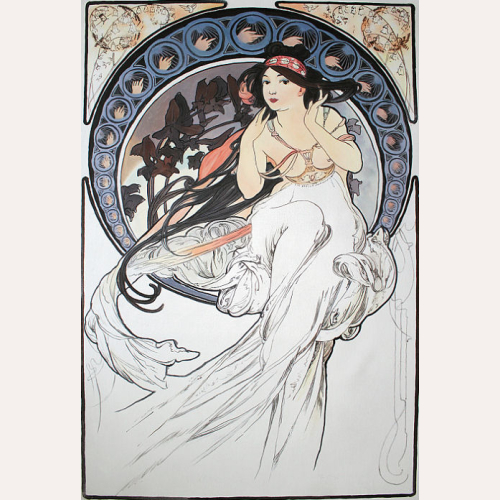 Muzyka - Alfons Mucha