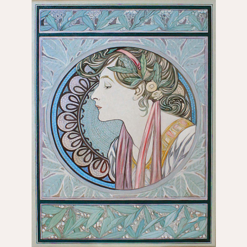 Kobieta - Alfons Mucha