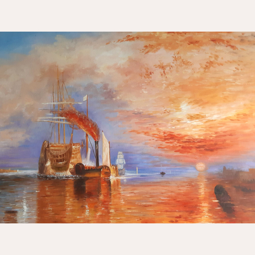 Ostatnia droga Temeraire (Fighting Temeraire) - William Turner