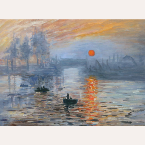 Wschód słońca - Claude Monet