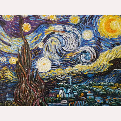 Obraz Gwiaździsta noc Gogh