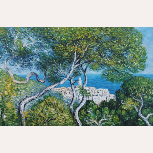 Krajobraz w Bordighera - Claude Monet