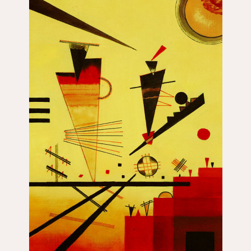 Merry Structure - Wassily Kandinsky