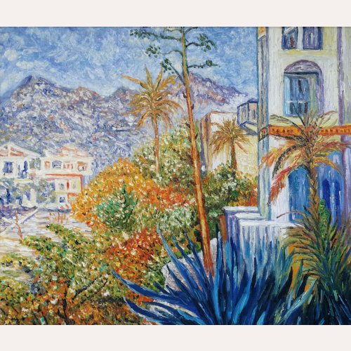 Willa w Bordighera - Claude Monet