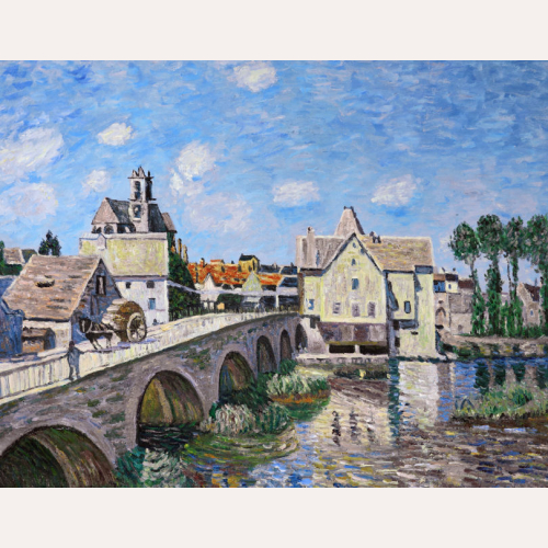 Most w Moret - Alfred Sisley