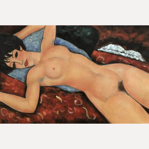 Akt leżący II - Amedeo Modigliani