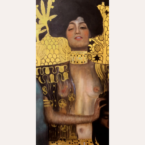 Judyta z głową Holofernesa - Gustav Klimt