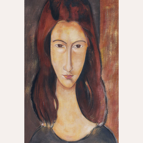 Obraz kobieta portret Amedeo Modigliani